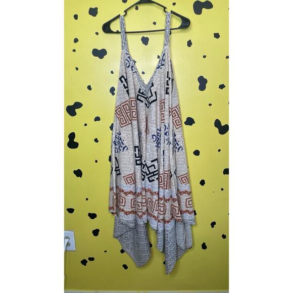 BELMA Boho Afrocentric Cotton Dress One Size NWOT Festival Artwear Style - Picture 11 of 13